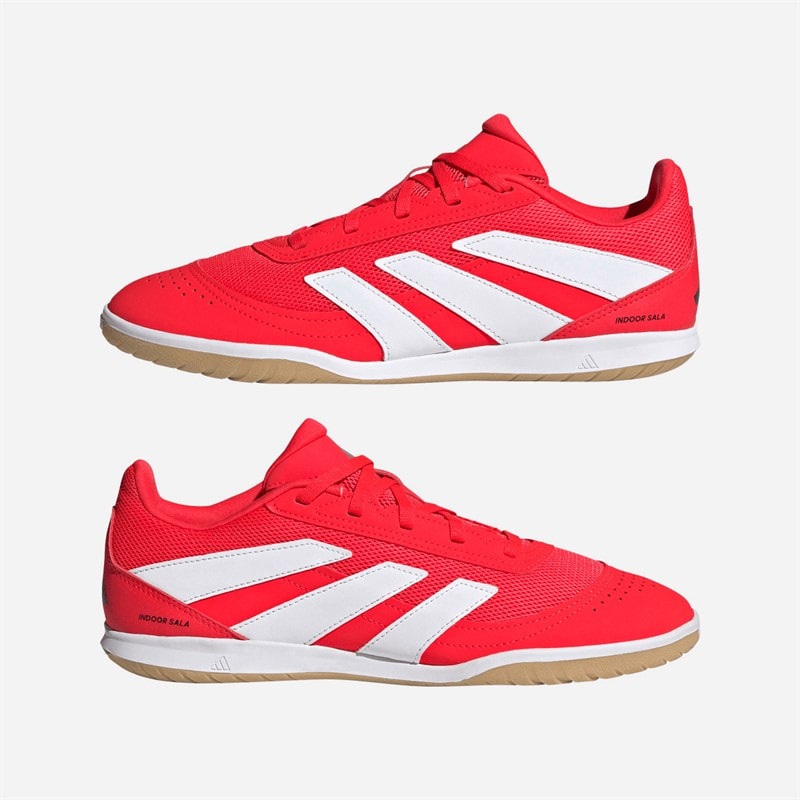 adidas Heren Predator Club IN Indoor Zaal Voetbalschoenen Lucid Red/Cloud White/Core Black