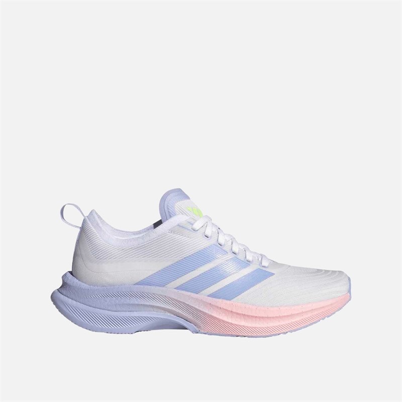 adidas Dames Moveboost Neutrale Hardloopschoenen Schoenen Footwear White/Violet Tone/Hi-Res Yellow