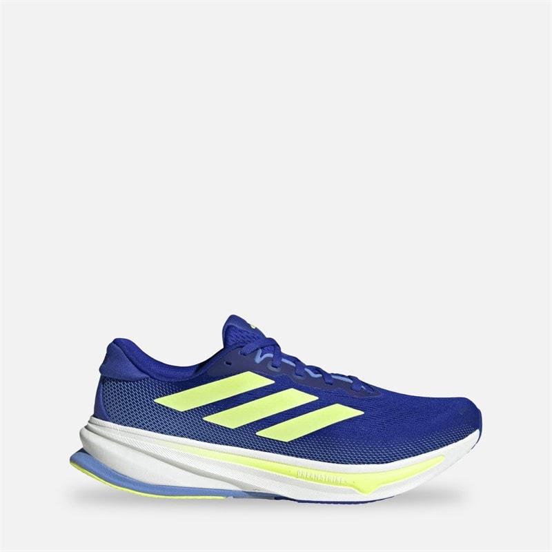 adidas Heren Supernova Rise 2 Neutrale Hardloopschoenen Lucid Blue/Hi-Res Yellow/Blue Fusion