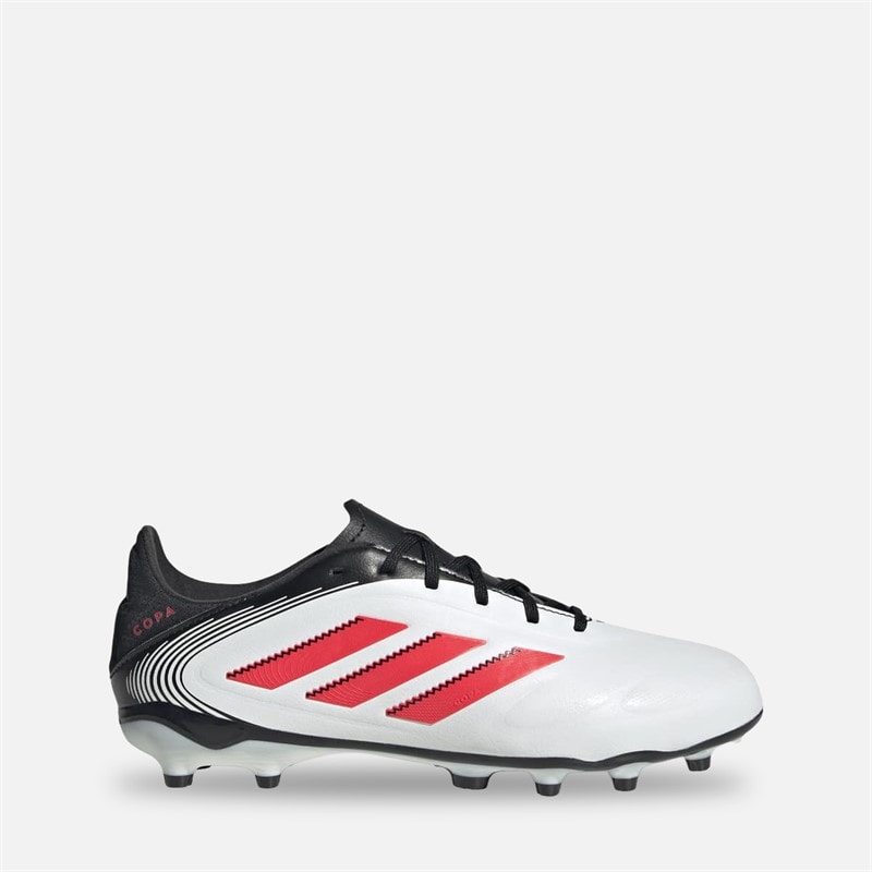 adidas Kinderen Copa Pure III League FG/MG Firm Ground/Multi Ground Voetbalschoenen Footwear White/Lucid Red/Core Black