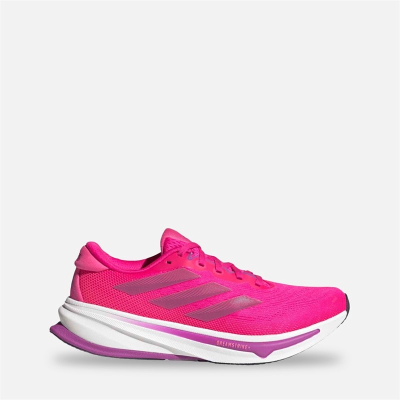 adidas Dames Supernova Rise 2 Neutrale Hardloopschoenen Shock Pink/Purple Burst/Lucid Pink
