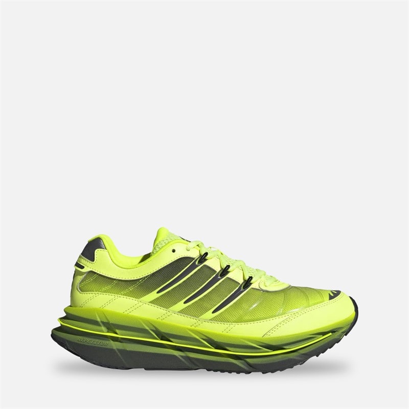 adidas Heren Adistar HRMY Trainers Hi-Res Yellow/Iron Metallic/Core Black