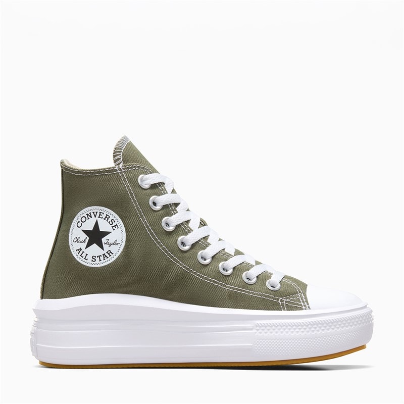 Converse Dames Chuck Taylor All Star Move Hi Sneakers Utility / Wit / Zwart