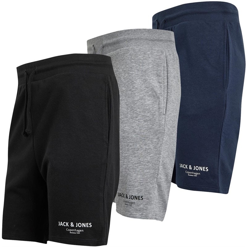 JACK & JONES Heren Heat Jersey shorts Multi