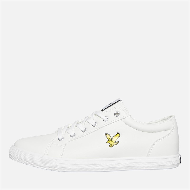 Lyle And Scott Vintage Heren Halket Sneakers Off White