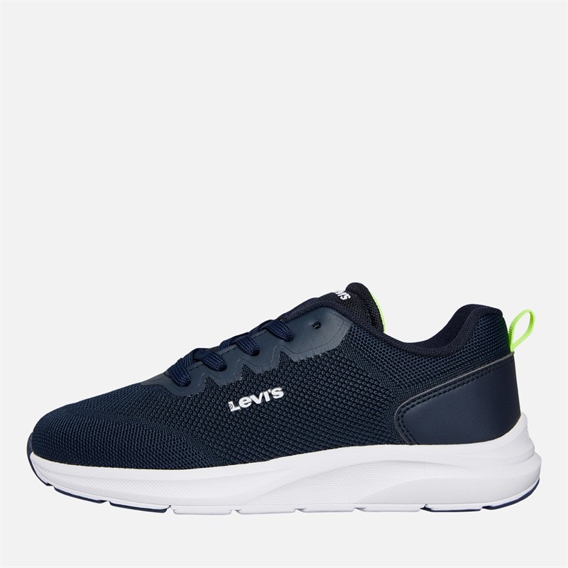 Levi's Junior Hudson Sneakers Navy/Geel 0923 Navy Yellow 0923