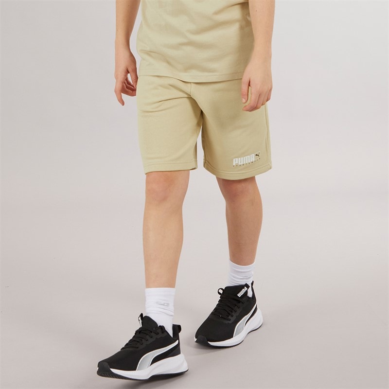 Puma Jongens Grafische Shorts Putty
