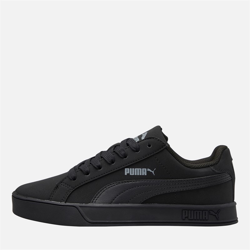 Puma Junior Smash Vulc Trainers Zwart/Grijs