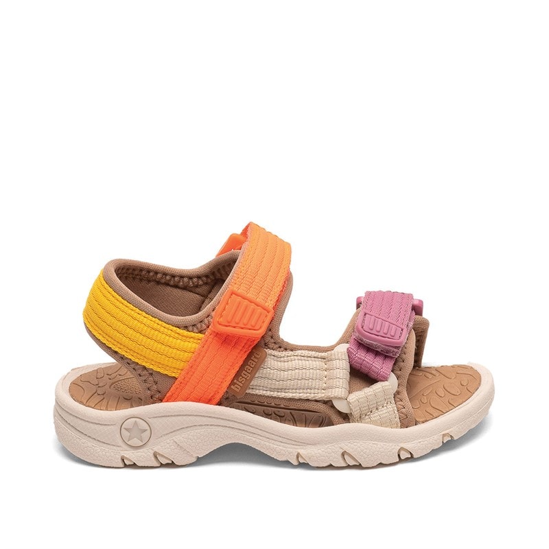 Bisgaard Nico Meisjes sandalen neon roze