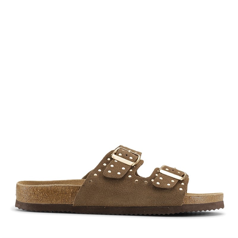 CPH Comfort Dames Bio Rivet Sandalen Bruin